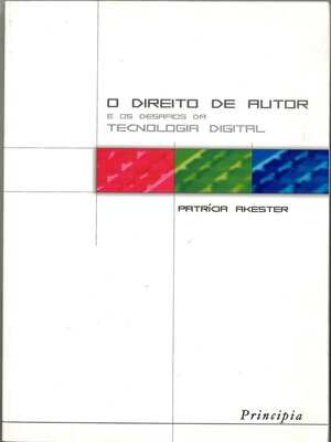 cover image of O Direito de Autor e os Desafios da Tec. Digital